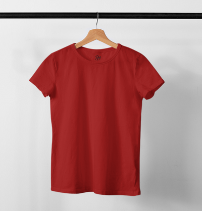 Paul Malone Red Heavy Cotton T-Shirt Paul Malone T-Shirt - Paul Malone.com