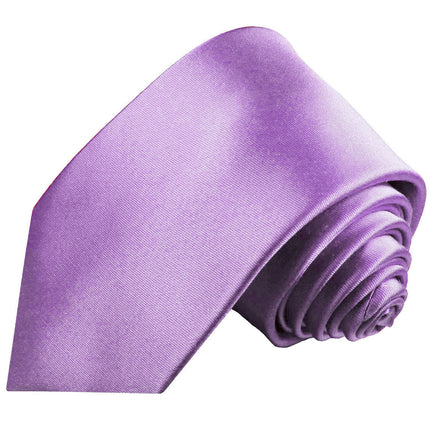 Solid Lavender Men's Necktie Vittorio Farina Ties - Paul Malone.com