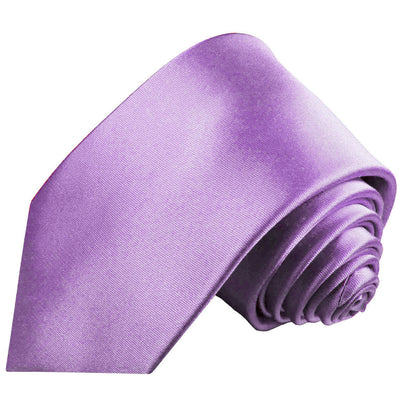 Solid Lavender Men's Necktie Vittorio Farina Ties - Paul Malone.com