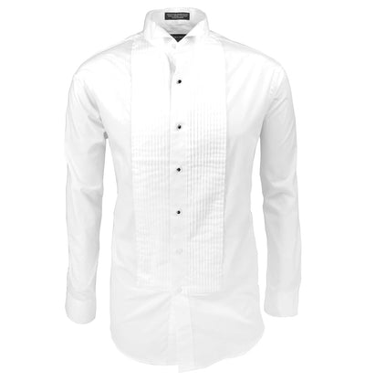 Formal White Wing Tip Tuxedo Dress Shirt PaulMalone.com Shirts - Paul Malone.com