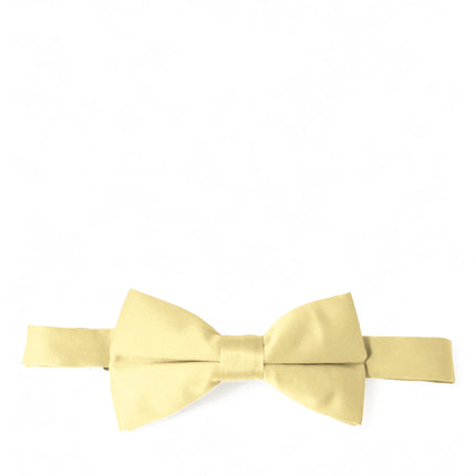 Classic Solid Champagne Bow Tie Paul Malone Bow Ties - Paul Malone.com