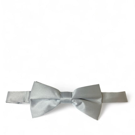 Classic Solid Silver Bow Tie Paul Malone Bow Ties - Paul Malone.com