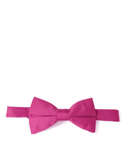 Classic Solid Hot Pink Bow Tie Paul Malone Bow Ties - Paul Malone.com