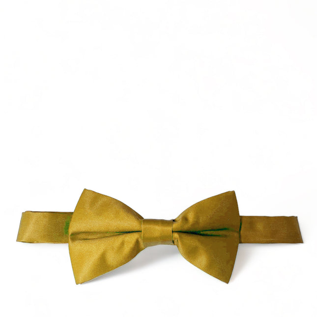 Classic Mustard Bow Tie Paul Malone Bow Ties - Paul Malone.com