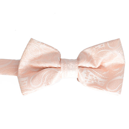 Blush Pink Paisley Tuxedo Vest Set Paul Malone Vest - Paul Malone.com