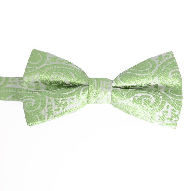 Lime Green Paisley Tuxedo Vest Set Paul Malone Vest - Paul Malone.com