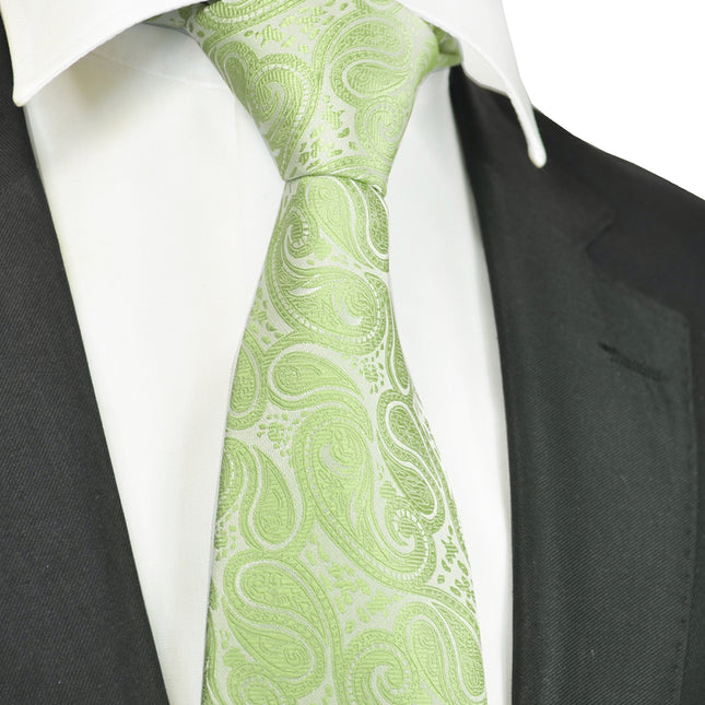 Lime Green Paisley Tuxedo Vest Set Paul Malone Vest - Paul Malone.com