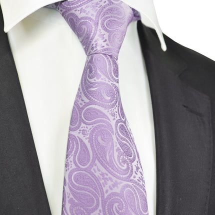 Lavender Paisley Tuxedo Vest Set Paul Malone Vest - Paul Malone.com