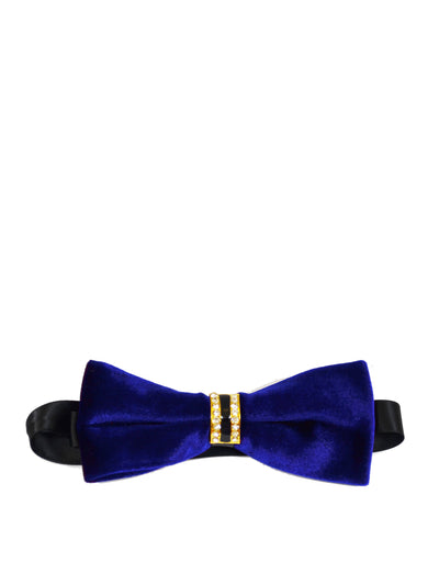 Solid Royal Blue Velvet Bow Tie Paul Malone Bow Ties - Paul Malone.com