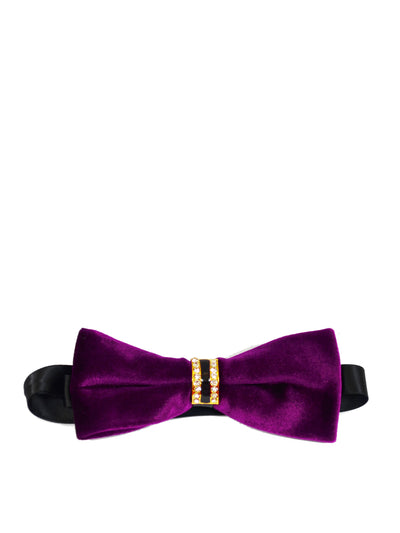 Solid Hot Pink Velvet Bow Tie Paul Malone Bow Ties - Paul Malone.com