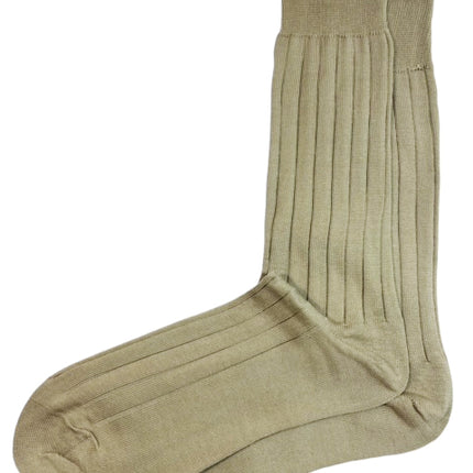 Classic Khaki Ripped Socks By Paul Malone Paul Malone Socks - Paul Malone.com