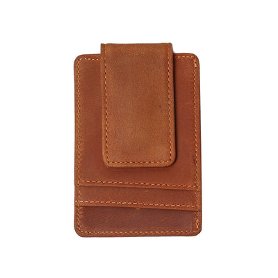 The Walden | Handmade Leather Front Pocket Wallet with Money Clip STEEL HORSE LEATHER Bags - Paul Malone.com