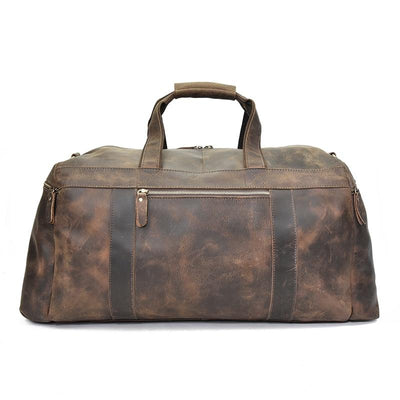 The Colden Duffle Bag | Large Capacity Leather Weekender STEEL HORSE LEATHER Bags - Paul Malone.com