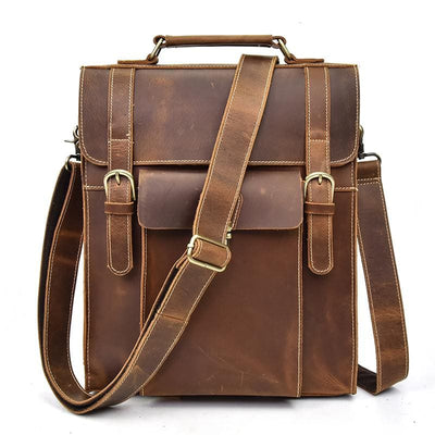 The Vali Backpack | Handmade Vintage Leather STEEL HORSE LEATHER Bags - Paul Malone.com