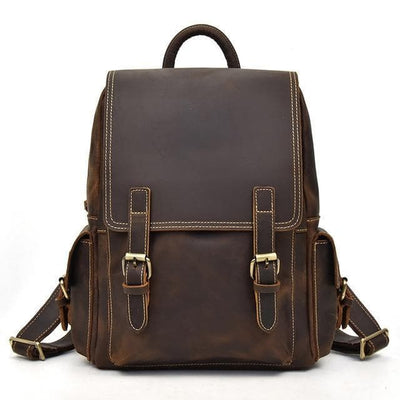 The Freja Backpack | Handcrafted Leather Backpack STEEL HORSE LEATHER Bags - Paul Malone.com