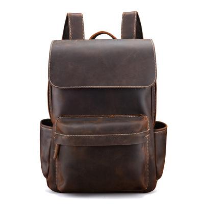 The Helka Backpack | Genuine Vintage Leather Backpack STEEL HORSE LEATHER Bags - Paul Malone.com