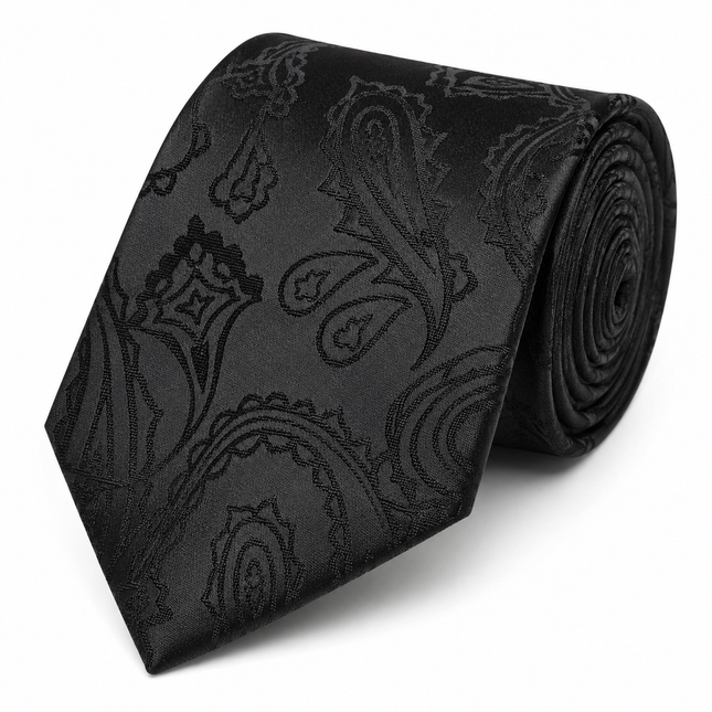 Classic Paisley Men's Tie and Pocket Square Paul Malone Ties - Paul Malone.com