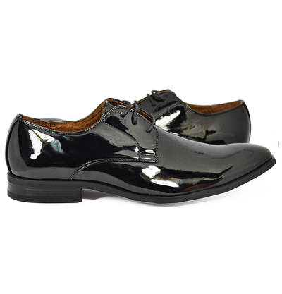 Classic Patent Oxford Tuxedo Shoes Majestic Shoes - Paul Malone.com