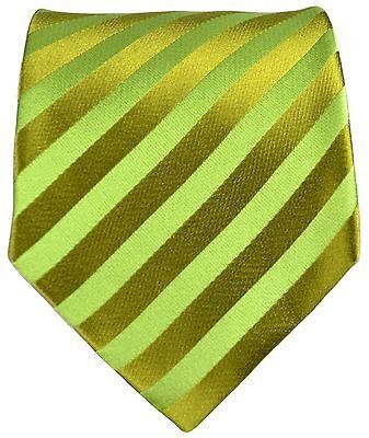 Green Striped Silk Tie and Accessories Paul Malone Ties - Paul Malone.com