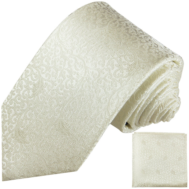 Taupe Wedding Silk Tie Set by Paul Malone Paul Malone Ties - Paul Malone.com