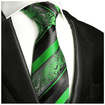 Green and Black Silk Necktie by Paul Malone Paul Malone Ties - Paul Malone.com
