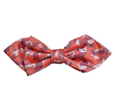 Red Camouflage Silk Bow Tie by Paul Malone Paul Malone Ties - Paul Malone.com