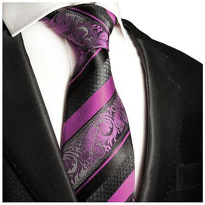 Pink and Black Silk Tie and Pocket Square Paul Malone Ties - Paul Malone.com