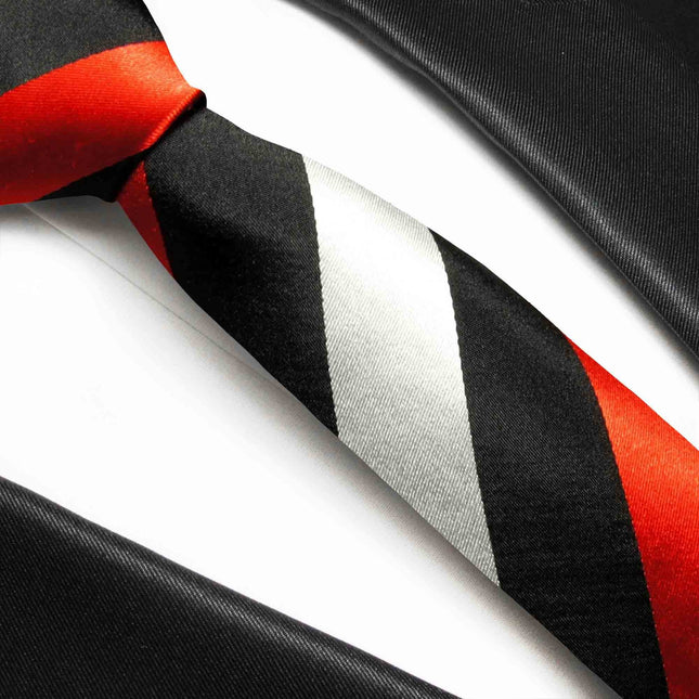 Striped Paul Malone Boys Silk Tie Paul Malone Ties - Paul Malone.com