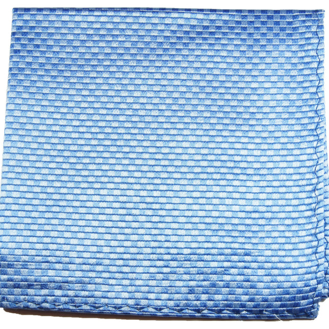 Blue Microchecked Silk Tie and Accessories in Silk Paul Malone Ties - Paul Malone.com