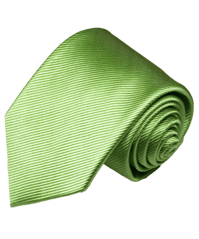 Solid Green Silk Necktie Paul Malone Ties - Paul Malone.com