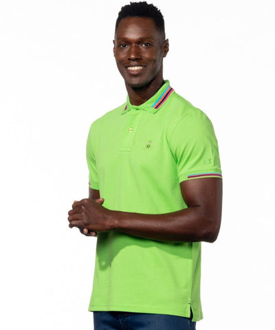 Solid Lime Green Polo by EightX Eight X Polo - Paul Malone.com