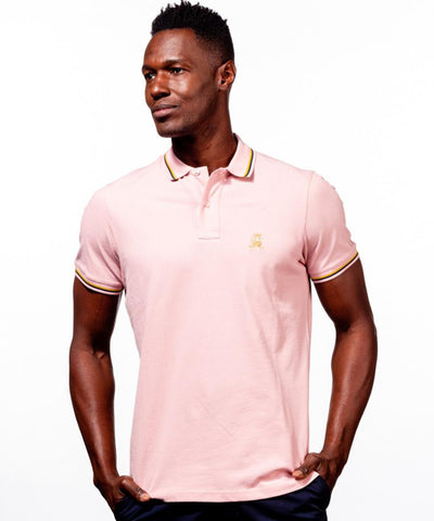 Solid Summer Pink Polo by EightX Eight X Polo - Paul Malone.com