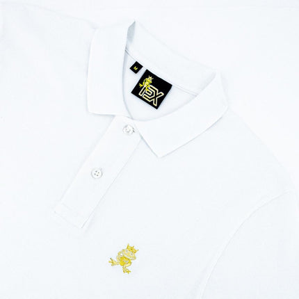 Solid White Beach Polo by EightX Eight X Polo - Paul Malone.com