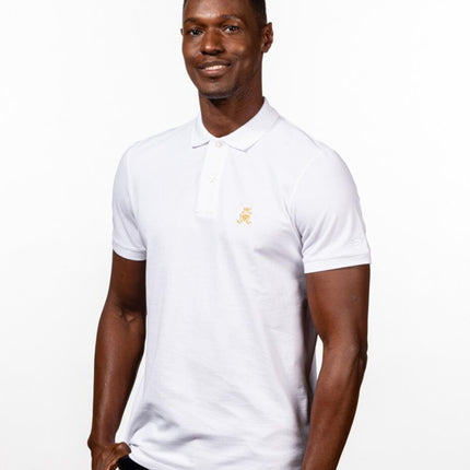 Solid White Beach Polo by EightX Eight X Polo - Paul Malone.com