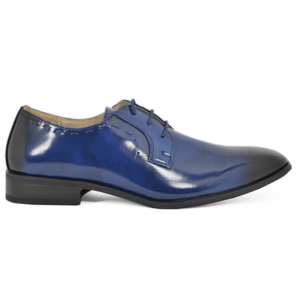 Formal Royal Blue Tuxedo Shoes Majestic Shoes - Paul Malone.com