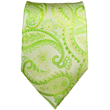 Green Paisley Silk Necktie by Paul Malone Paul Malone Ties - Paul Malone.com