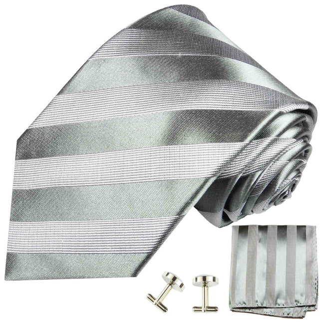Formal Grey Tone on Tone Necktie Paul Malone Ties - Paul Malone.com