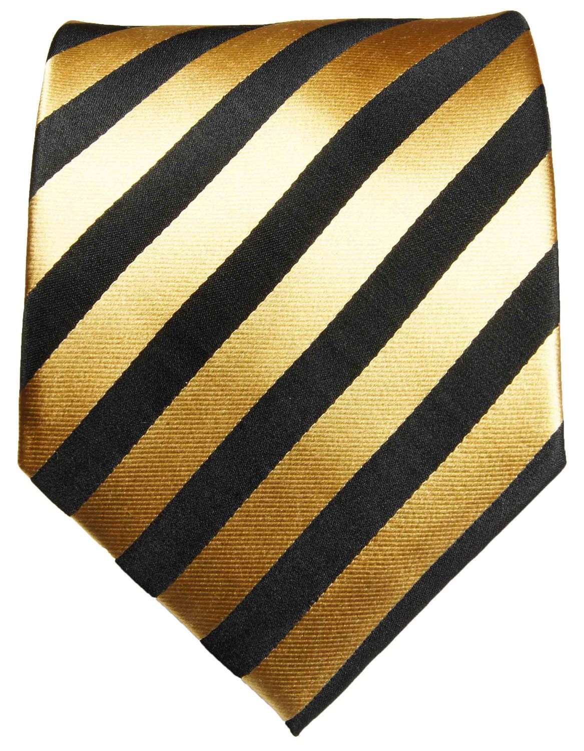 Pittsburgh Steelers Vineyard Vines Black With Gold Stripes Silk Tie