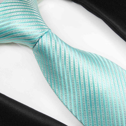 Turquoise Paul Malone Silk Tie Set Paul Malone Ties - Paul Malone.com