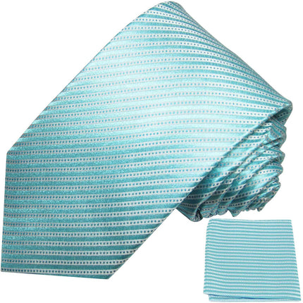 Turquoise Paul Malone Silk Tie Set Paul Malone Ties - Paul Malone.com