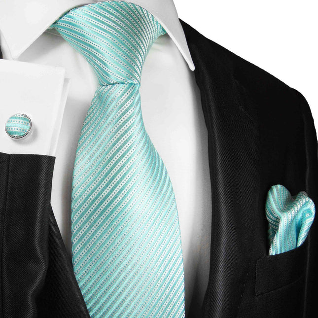 Turquoise Wedding Silk Tie Paul Malone Ties - Paul Malone.com