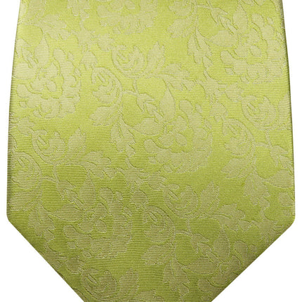 Silk Necktie Set by Paul Malone . Summer Green Paul Malone Ties - Paul Malone.com