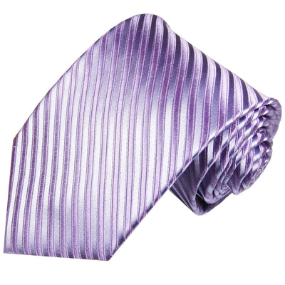Purple Striped Silk Necktie by Paul Malone Paul Malone Ties - Paul Malone.com