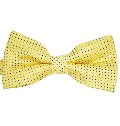 Yellow Classic Pindot Bow Tie TieDrake Bow Ties - Paul Malone.com