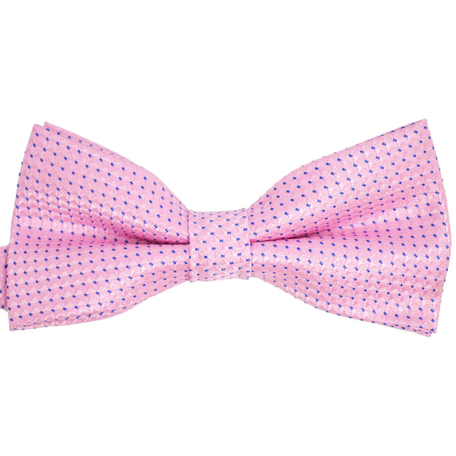 Pink Classic Pindot Bow Tie Paul Malone Bow Ties - Paul Malone.com