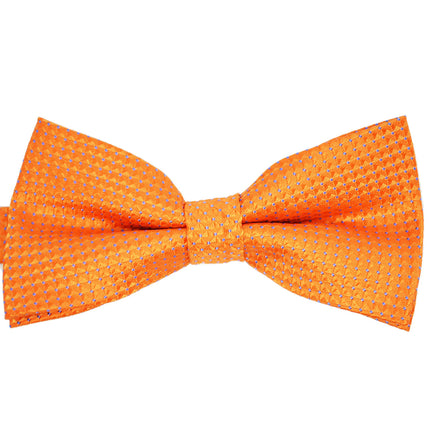Orange Classic Pindot Bow Tie Paul Malone Bow Ties - Paul Malone.com