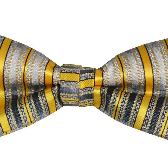 Boys Bow Tie and Pocket Square Set, Pre-tied Paul Malone Bow Tie - Paul Malone.com