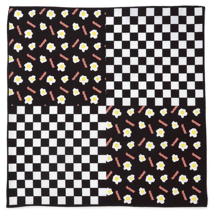 Bacon Eggs Pocket Square Cufflinks, Inc. Pocket Square - Paul Malone.com