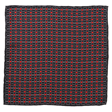 Intertwined Hearts Pocket Square Cufflinks, Inc. Pocket Square - Paul Malone.com