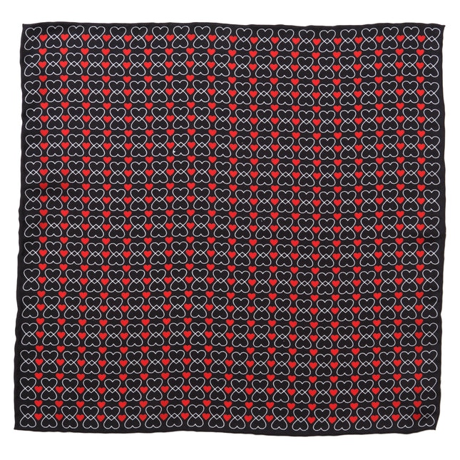 Intertwined Hearts Pocket Square Cufflinks, Inc. Pocket Square - Paul Malone.com